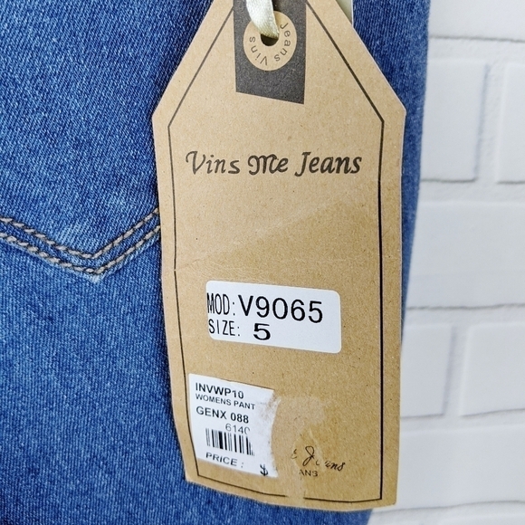 Vins Me Light wash blue jeans Jeggings Women's Size 5 - Picture 4 of 5
